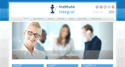 Desktop Screenshot of institutointegral.com.br